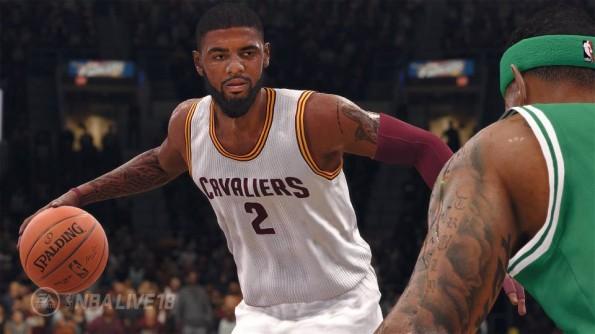 NBA Live 18's background