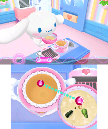 Hello Kitty and the Apron of Magic: Rhythm Cooking's background