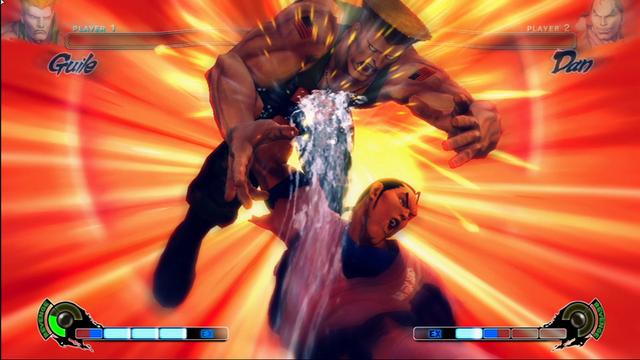 Street Fighter IV's background