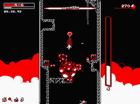 Downwell's background