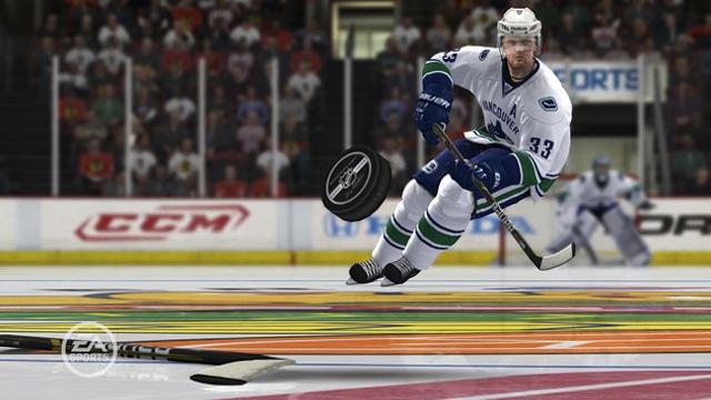 NHL 11's background