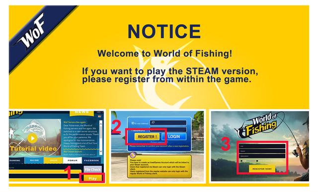 World of Fishing's background