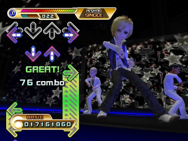 Dance Dance Revolution: Hottest Party 2's background