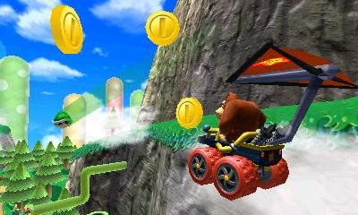 Mario Kart 7's background