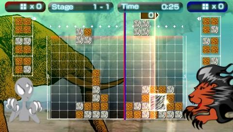 Lumines II's background