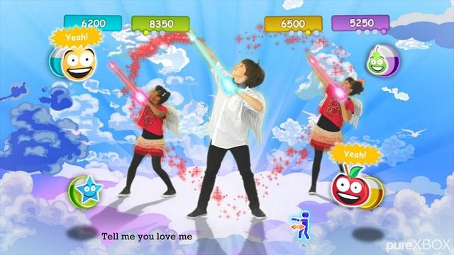 Just Dance Kids 2's background