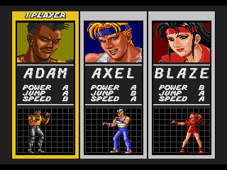 Streets of Rage's background