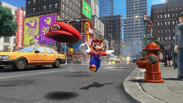 Super Mario Odyssey's background