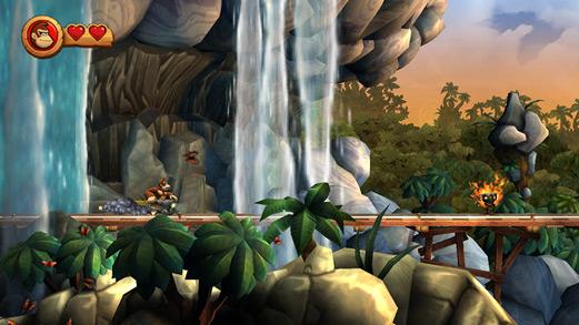 Donkey Kong Country Returns's background