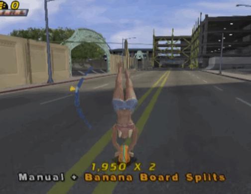 Tony Hawk's Pro Skater 4's background