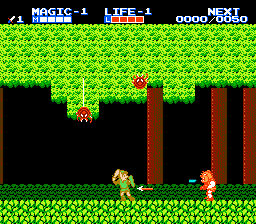 Zelda II: The Adventure of Link's background