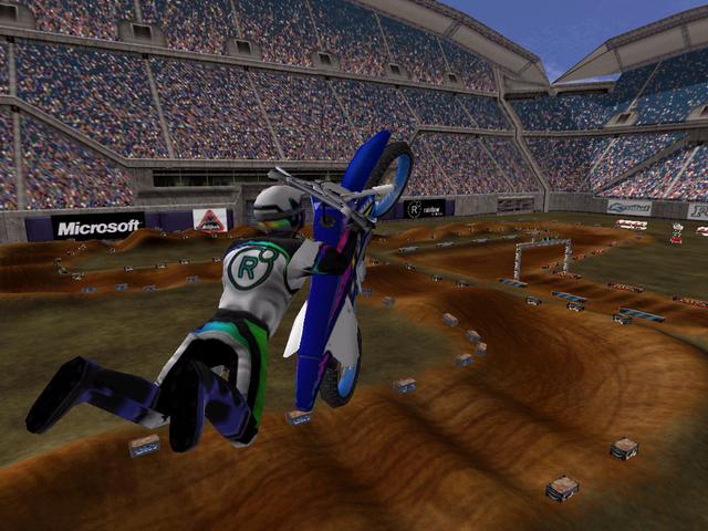 Motocross Madness's background