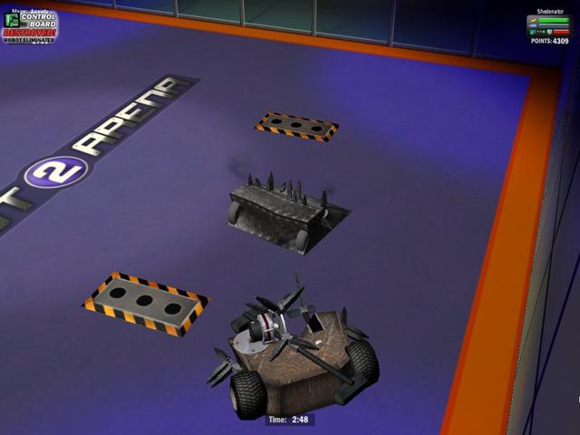 Robot Arena 2: Design and Destroy's background