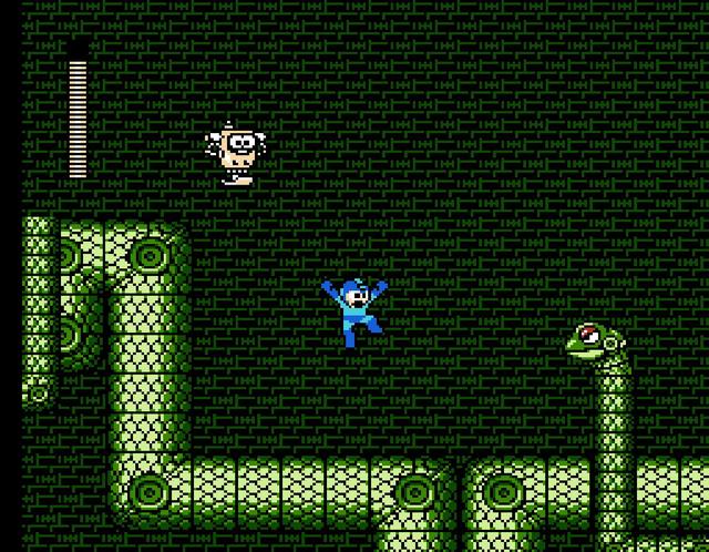 Mega Man 3's background