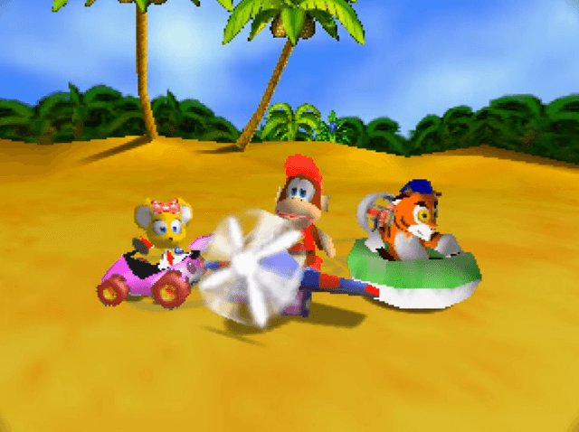 Diddy Kong Racing's background