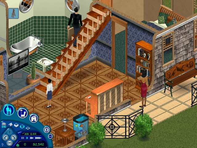 The Sims's background