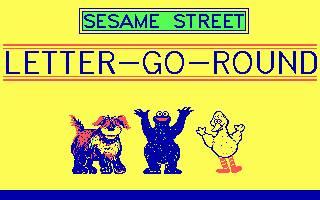 Sesame Street: Letter-Go-Round's background