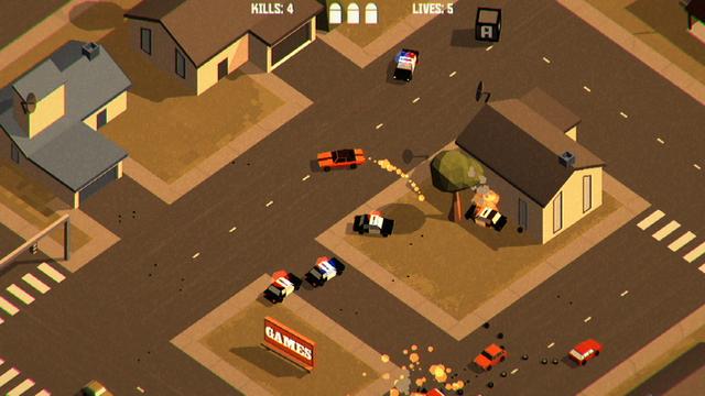 Pako: Car Chase Simulator's background