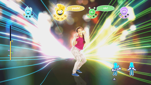 Just Dance Kids 2014's background