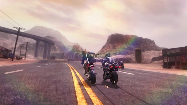 Road Redemption's background