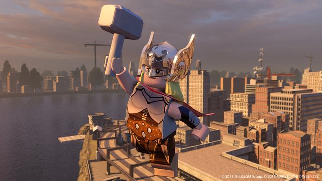 LEGO Marvel's Avengers's background