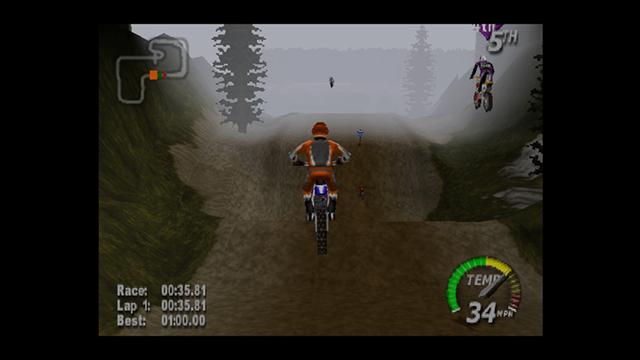 Excitebike 64's background