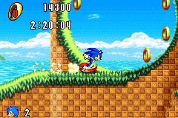 Sonic Advance's background