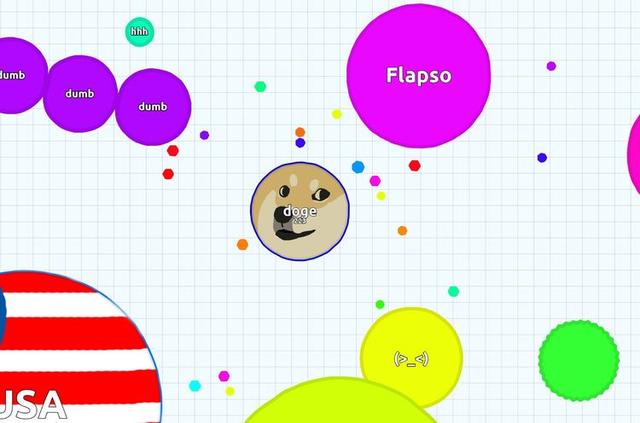 Agar.io's background