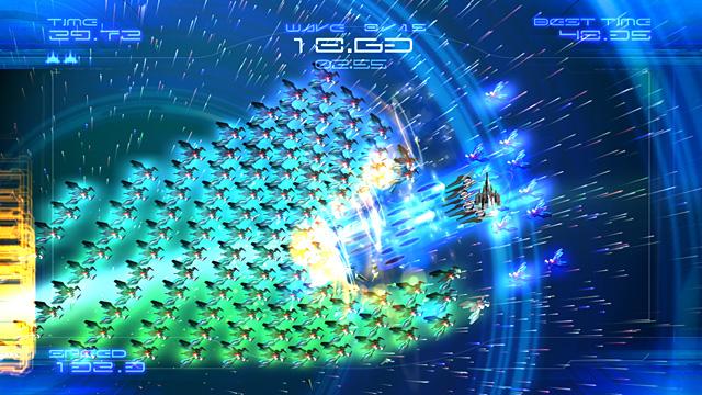 Galaga Legions DX's background