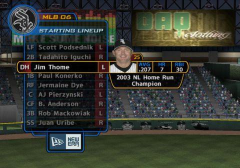 MLB 06: The Show's background