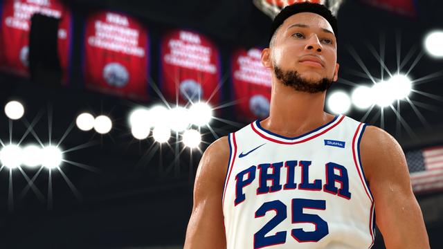 NBA 2K19's background