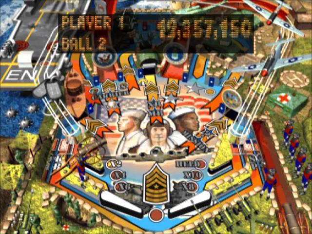 Patriotic Pinball's background