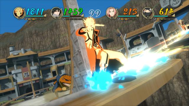 Naruto Shippuden: Ultimate Ninja Storm Revolution's background