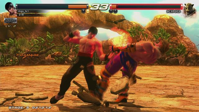 Tekken Revolution's background