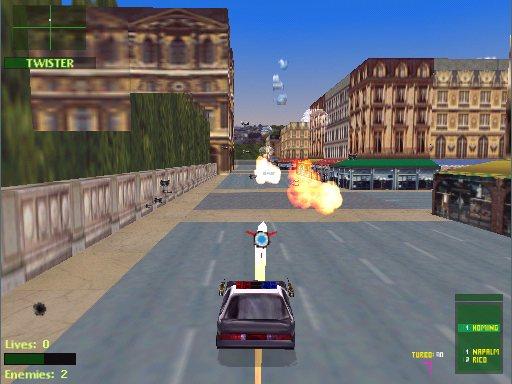 Twisted Metal 2's background