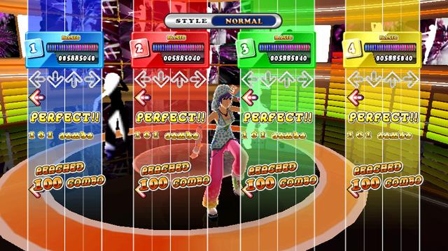 Dance Dance Revolution Hottest Party 5's background