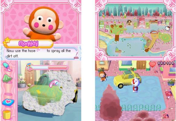 Hello Kitty: Big City Dreams's background