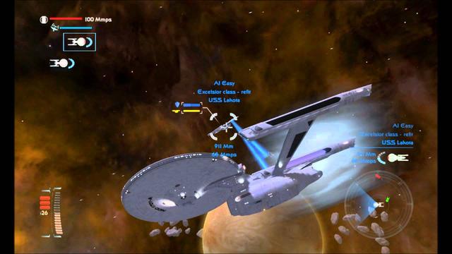 Star Trek: Legacy's background