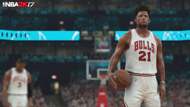 NBA 2K17's background