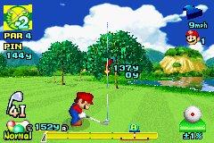 Mario Golf: Advance Tour's background