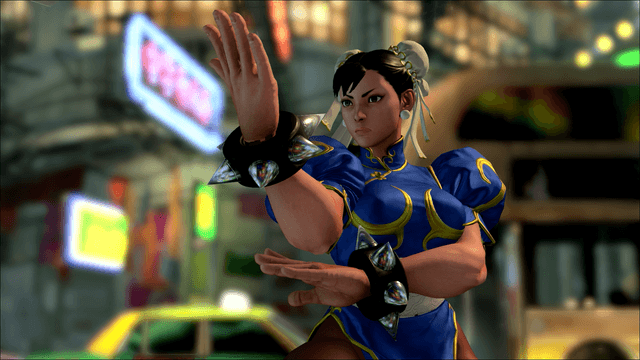 Street Fighter V's background