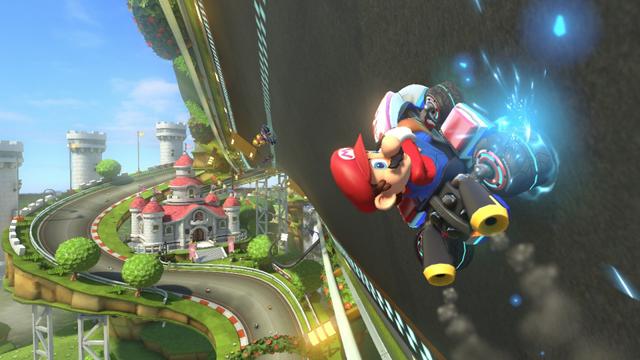 Mario Kart 8's background