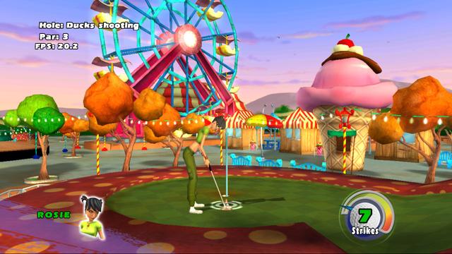 3D Ultra Minigolf Adventures's background