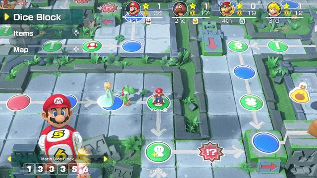 Super Mario Party's background