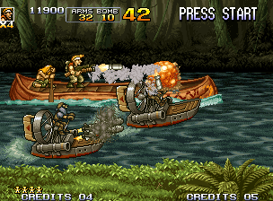 Metal Slug 5's background