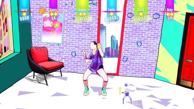 Just Dance 2017's background