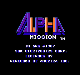 Alpha Mission's background