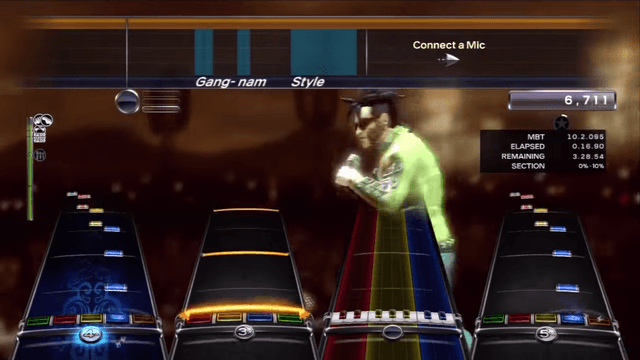 Rock Band 3's background