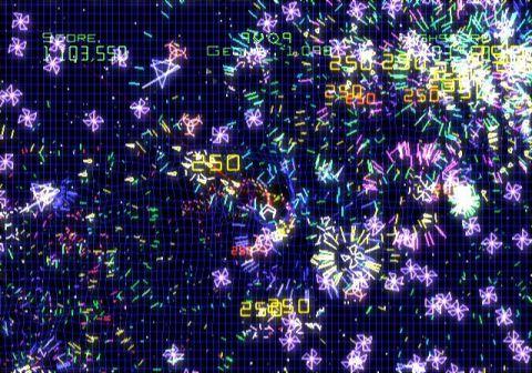 Geometry Wars: Galaxies's background