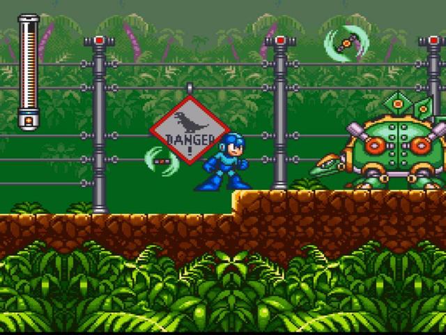 Mega Man 7's background